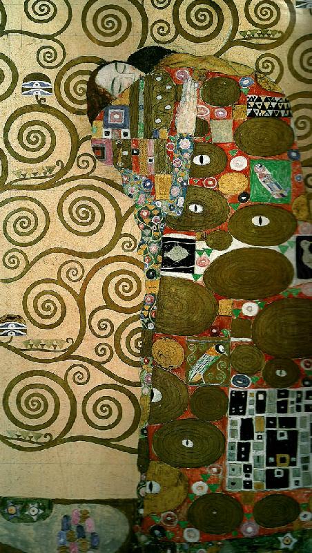 kartong for frisen i stoclet-palatset, Gustav Klimt